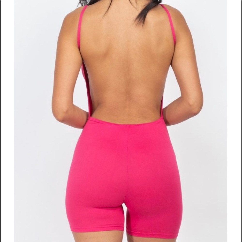 Backless Romper - Picture 2 of 2